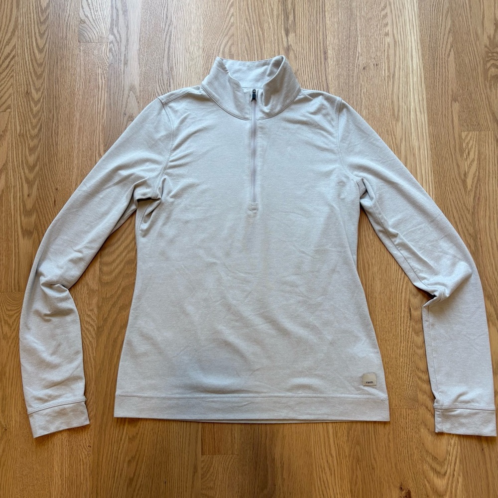 Vuori Halo Essential Half Zip Pullover Women’s Size Small